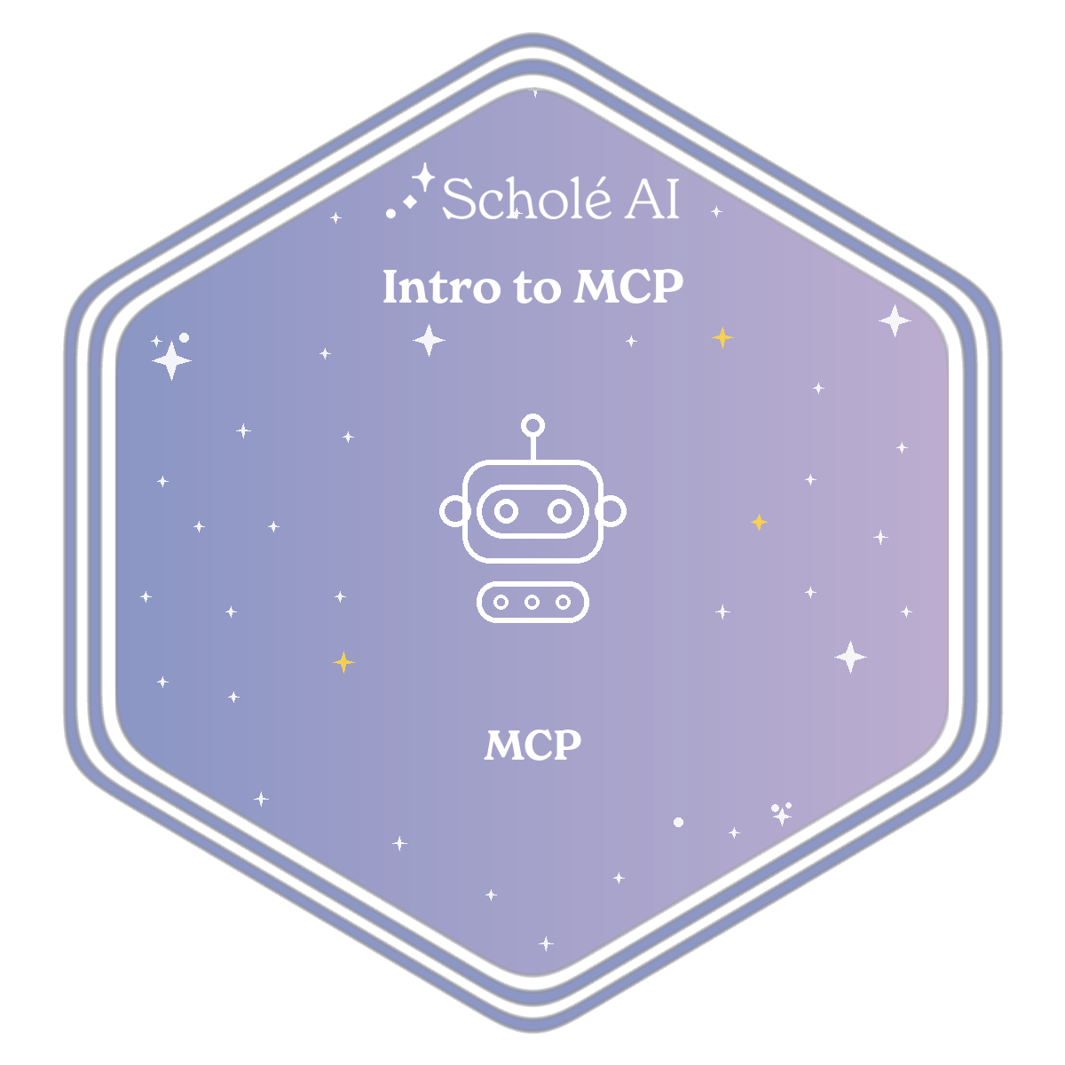 Credential badge for Intro to MCP