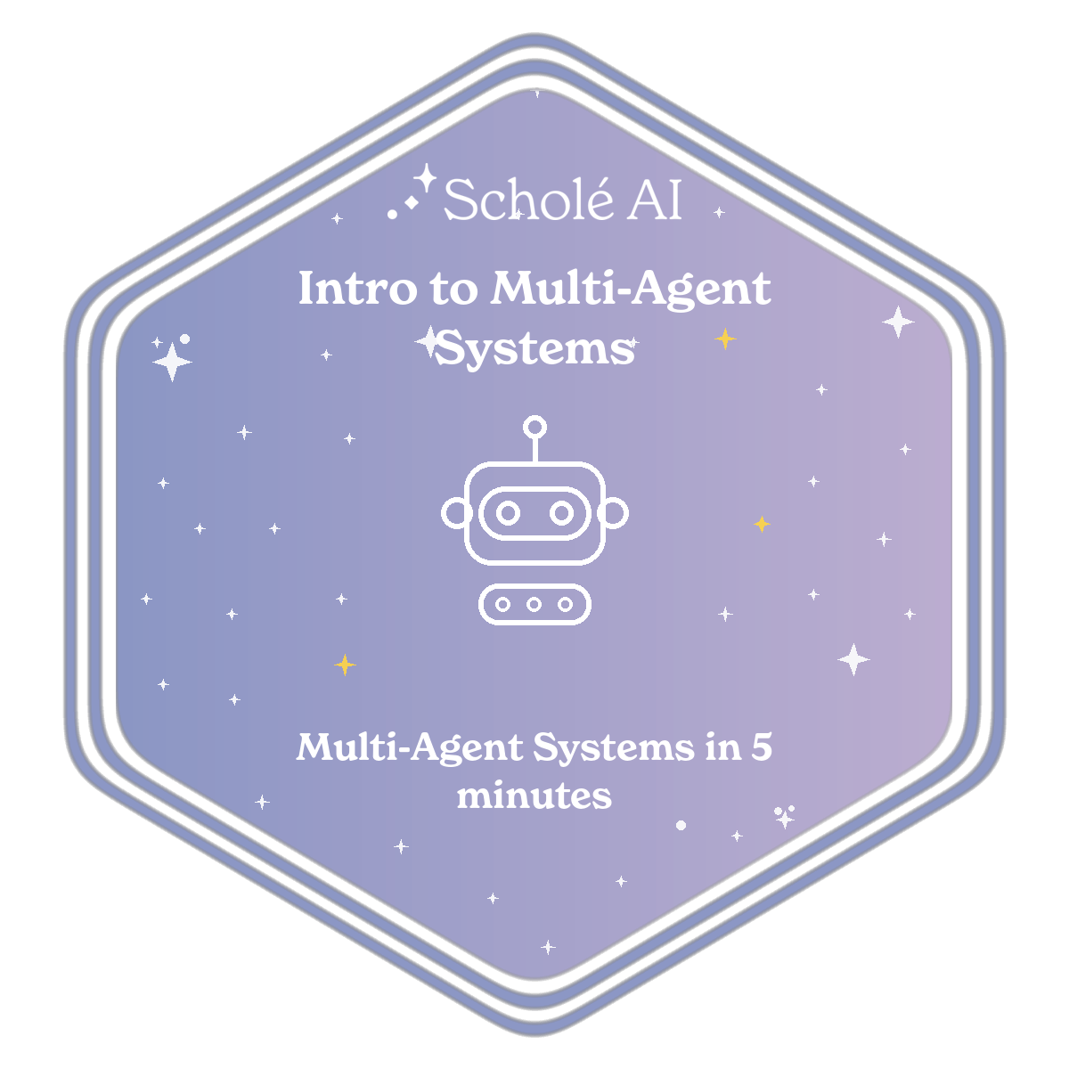 Credential badge for Intro to Multi-Agent Systems