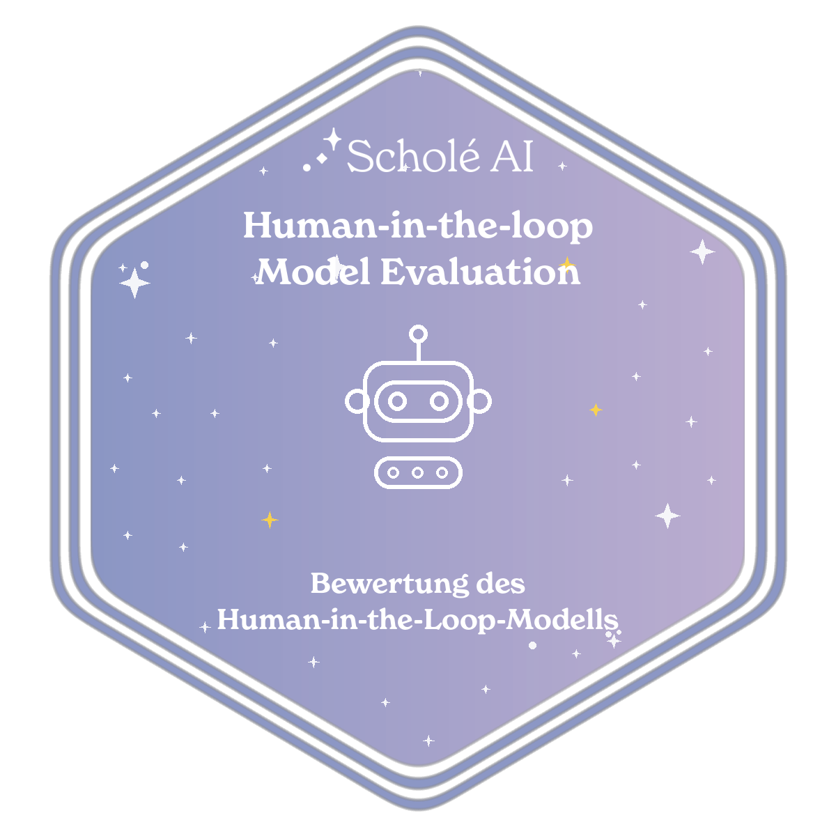 Credential badge for Human-in-the-loop Model Evaluation