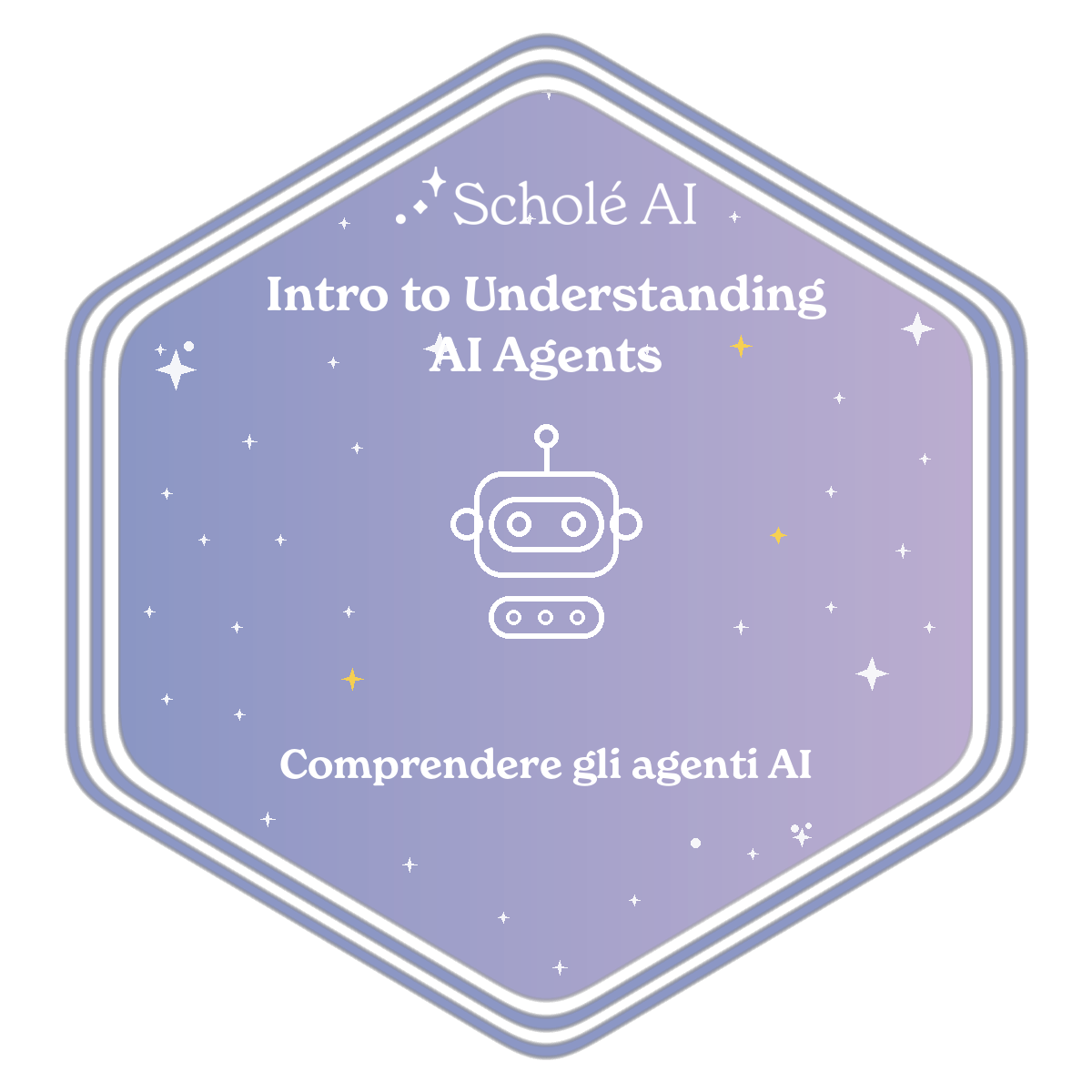 Credential badge for Intro to Understanding AI Agents